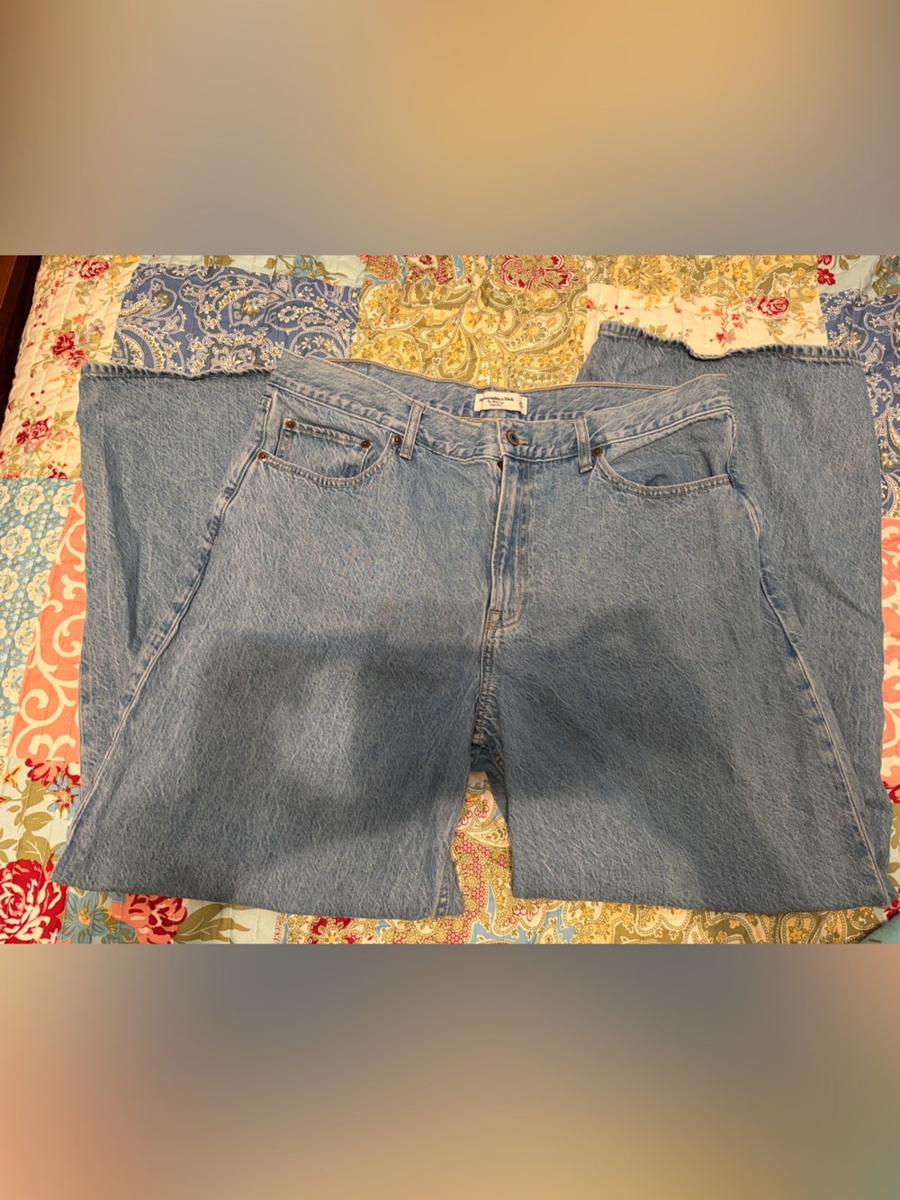 Abercrombie & Fitch Wide Leg Jeans